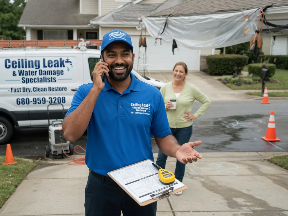 Ceiling Leak Cleanup Catawba, SC FAQs